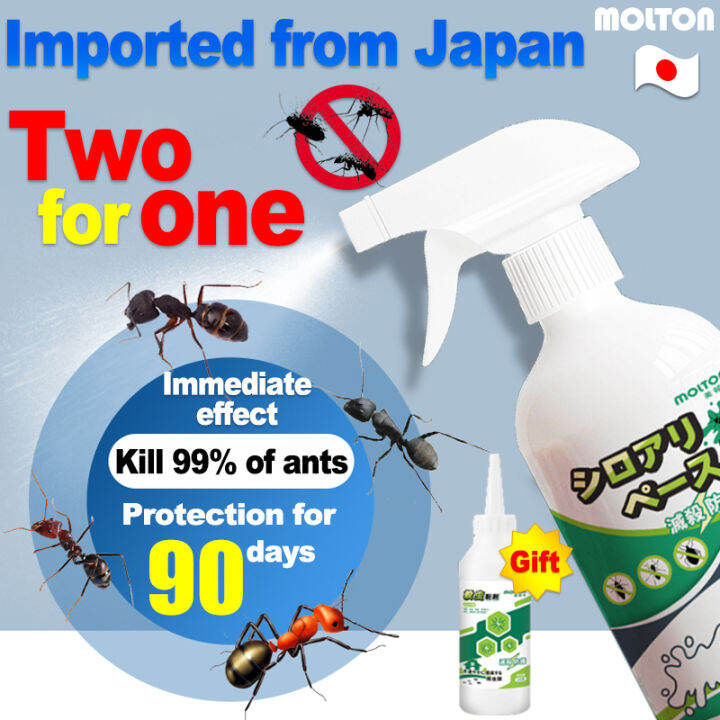 【Tow For One】Ant Killer Spray Termite Killer 550ml Effectively Kill Ants Plant extracts Safe and