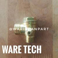 เช็ควาล์วปั้มลม (วาล์วกันกลับ) CHECK VALVE ปั้มลมโรตารี่/ออยฟรี