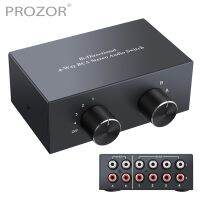 【HOT】 PROZOR Bi-Directional 4 Selector 4X2/2X4 L/R Sound Channel Switcher with