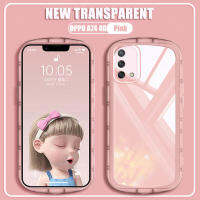 OPPO A74 4G/A95 4G เคสโทรศัพท์ใหม่ใสตาโตเลนส์บางเฉียบเคสซิลิโคนอ่อนนุ่มรวมทุกอย่าง-E12