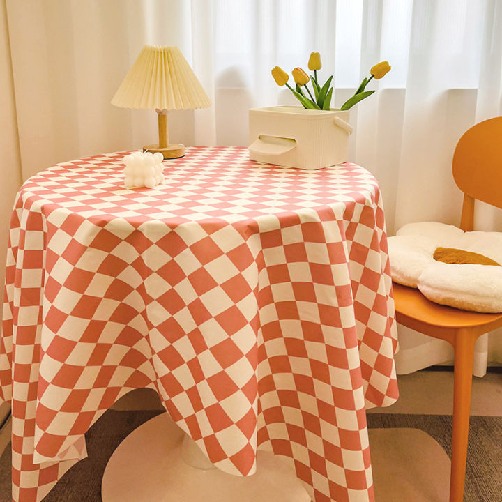 cod-ย้อนยุคหมากรุกรอบ-tablecloth-ins-ผ้าปูโต๊ะข้างเตียงโต๊ะตกแต่งผ้าปูโต๊ะผ้าปูโต๊ะโต๊ะน้ำชาเสื่อโต๊ะ-christmas-gift