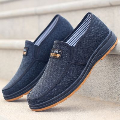 Summer Men Shoes Causal Flats Work Shoes Soft Bottom Men Loafers Slip On Business Shoes Male Drving Shoes
