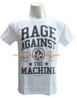 เสื้อวง RAGE AGAINST THE MACHINE เรจ อเกนสท์ เดอะ แมชชีน ไซส์ยุโรป เสื้อยืดวงดนตรีร็อค เสื้อร็อค  PTA8115 สินค้าในประเทศ