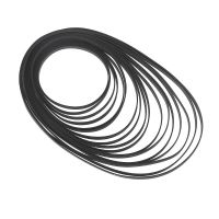 3mm Wide Flat Drive Belt Turntable Rubber Belt Replacement for LP Vinyl Record Player Walkman Phono Belt-Driven Turntables vinyl