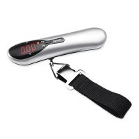 Hand Held Suitcase scales 50kg/110lb Pocket Mini Luggage Scale for Travel Fishing Hanging Steelyard Scale Luggage Scales