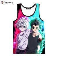 hot【DT】 2023 Anime X Men Streetwear Oversized Sleeveless Shirts Mens Clothing Ropa Hombre