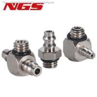 ✻▧❉ 5 PCS M3 M4 M5 M6 Straight Elbow Mini Quick Fitting Male Thread Connector Fast Twist Joint Coupling Pneumatic Tube 3MM 4MM 6MM