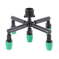 3pcs Irrigation sprinklers Cooling Humidify Misting System Watering Atomizing Sprayer Water Fittings 5-Way Fogger Nozzles