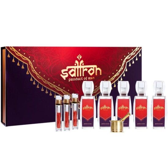 Set quà nhụy hoa nghệ tây saffron salam 20gr cao cấp - ảnh sản phẩm 1