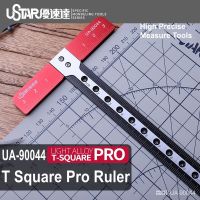 Ustar UA-90044 T Square Pro Ruler Measure Tools Precise Angle ARC Shape Positioning Ruler for Gundam Model Hobby DIY Shoes Accessories