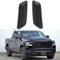 Car Front Right &amp; Left Side Hood Bezel Grille Cover Sport for Dodge Ram 1500 2010-2021 68324991AA &amp; 68324990AA