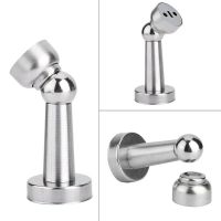 Stainless Steel Door Stopper Magnetic Door Stop Door Holder Door Suction Door Catch for Stronger Mount Furniture Hardware Decorative Door Stops