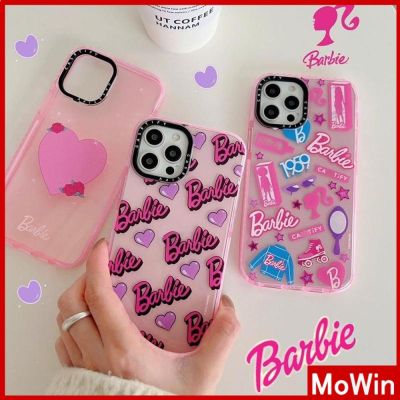 Mowin - เข้ากันได้สำหรับ เคสไอโฟน เคสไอโฟน11 เคส เคสนิ่มเคสกันกระแทกกล้องกรอบหนาเคสตัวอักษรหัวใจเข้ากันได้กับ iPhone 14 13 12 M