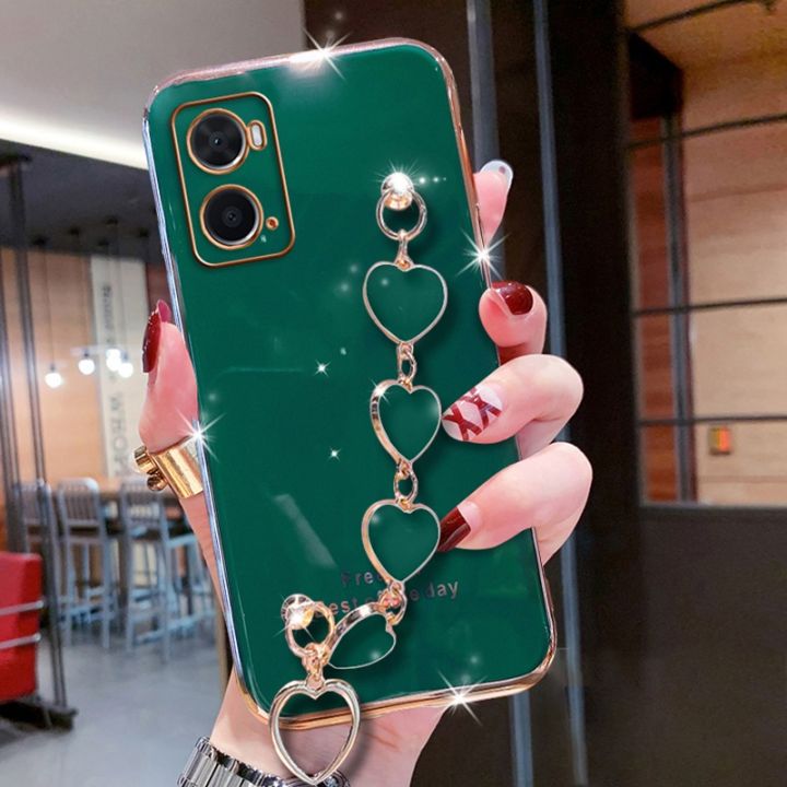 enjoy-electronic-luxury-love-heart-wrist-chain-phone-case-for-oppo-a5-a9-a15-a16-a52-a53-a54-a72-a73-a74-a76-a93-a94-f17-f19-plating-bumper-cover