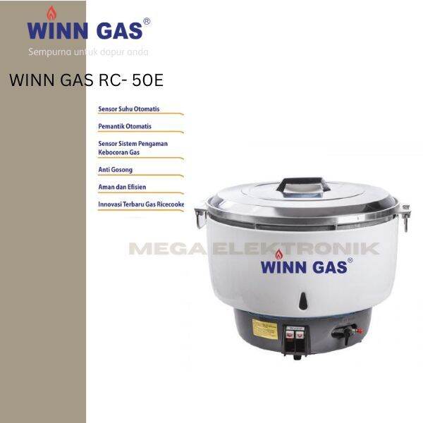 WINN GAS RC 50E MAGIC COM GAS RICE COOKER 10 LITER Lazada Indonesia