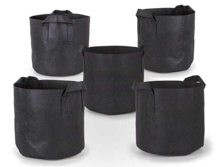 แพ็ค-10-ถุงปลูกต้นไม้แบบผ้า-ขนาด-3แกลลอน-สูง-20ซม-smart-grow-bag-3-gallon-fabric-pot
