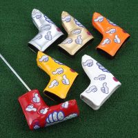 2023 NEW for▫✇ 1pc Golf Putter Cover PU Leather thumb Pattern Golf Club Cover Blade Putter Cover Protector with Magnet Closure