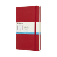 Moleskine สมุดบันทึก สมุดโน๊ต ปกแข็ง สีแดง ขนาดใหญ่ 13x21 ซม MOLESKINE NOTEBOOK LARGE HARD COVER S.RED 13x21 CM