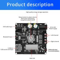 YS-AP100L Bluetooth Digital Amplifier Board Mini Version BT5.1 100W+100W Stereo Dual-Channel