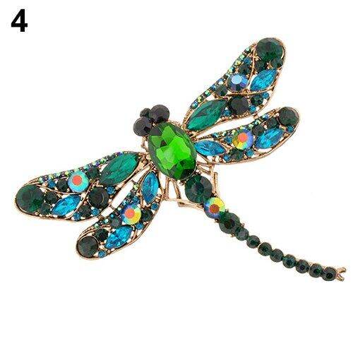 womens-fashion-dragonfly-crystal-brooch-lovely-rhinestone-scarf-pin-jewelry-headbands