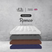 Thames รุ่น Romeo ท็อปเปอร์ใยหนา 3นิ้ว (ถึงมือลูกค้า 1.5-2นิ้ว)  นอนสบายหนานุ่มๆ ขนาด 3.5ฟุต/5ฟุต/6ฟุต