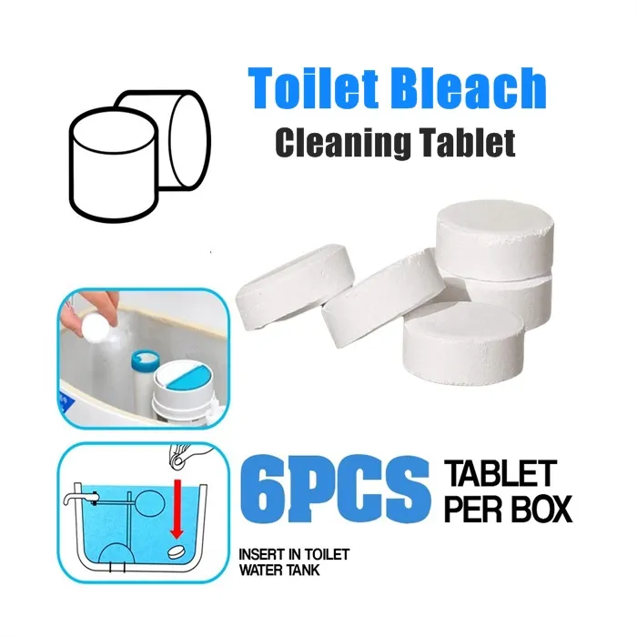 Toilet Bleach Cleaner, Toilet Cleaning Tablets Against Antibacterial
