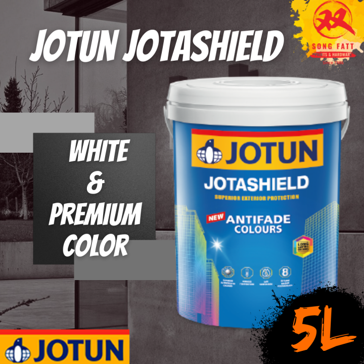 Jotun Paint JOTASHIELD (PREMIUM/WHITE) 5L Anti Fade Colour/Extreme