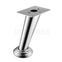 1/4Pack 120mm Chrome Metal Furniture Support Legs Modern Style Iron Furniture Legs For Sofa tv Stands Cabinet Beds coffee table Furniture Protectors R