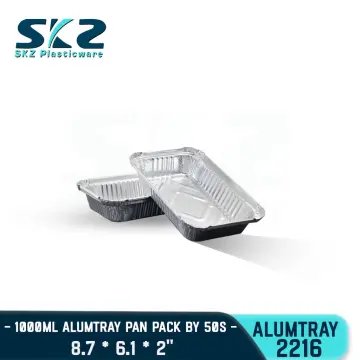 850ml Disposable Rectangle Aluminum Foil Pan, Aluminum Foil Bread