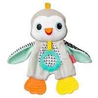 Infantino - Cuddly Teether Penguin ยางกัดน่ากอดลายแพนกวิ้น