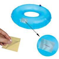 10Pcs PVC Transparent Patches Waterproof Self-Adhesive Tape Outdoor Tent Swimming Ring Inflatable Pool Air Beds Repair Sticker Adhesives  Tape