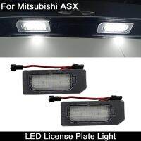 【LZ】☾  For Mitsubishi ASX 2011-2020 Car Rear White LED License Plate Light Number Plate Lamp