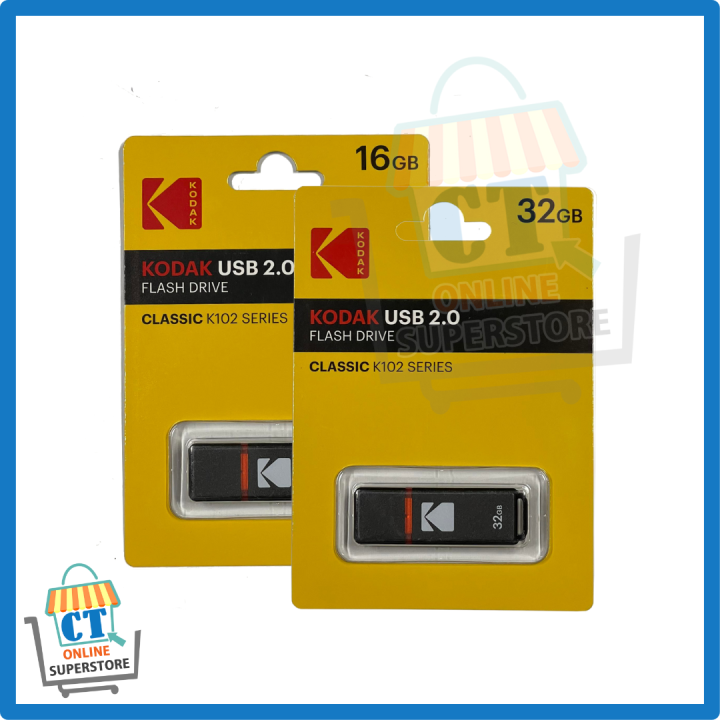 Kodak USB Flash Drive 16GB 32GB 64GB, 28GB Lazada PH