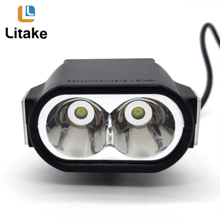 36v 48v 60v Horn Light Electric Scooter Ebike Headlight Led External