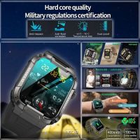 New Bluetooth call Smart Watch Men IP68 5ATM Waterproof Outdoor Sports Fitness Tracker Health Monitor Smartwatch for Android IOS