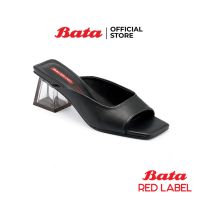 Bata บาจา Red Label รองเท้าส้นสูง รองเท้าลำลองน่ารัก รองเท้าส้นเตี้ย รองเท้ามีส้น สูง 2 นิ้ว สำหรับผู้หญิง สีขาว รหัส 6601325 สีดำ รหัส 6606325