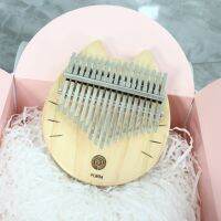 【YF】 kalimba17-tone spruce vibrato thumb piano beginner finger cute cat