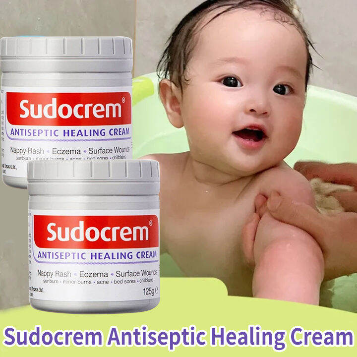 100 Authentic Sudocrem Antiseptic Healing Cream Nappy Rash Cream