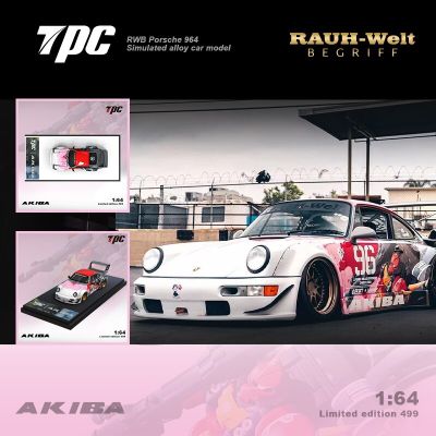 *Pre-Order Shipped On September*TPC 1/64 RWB964 Alloy Car Akiba Coating  For Collection &amp; Display (Limited 499）
