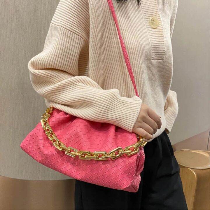 weave-clouds-handbag-womens-bag-pu-leather-fashion-thick-chain-shoulder-bagstrendy-crossbody-bags-for-women-2022-bolsa-feminina