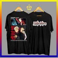 334 เสื้อยืดลายดอกไม้ Baju Distro Jujutsu Kaisen Itadori Yuji Premium New 924