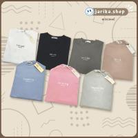 Jarikashop - เสื้อยืดลาย Minimal ( งานป้าย.. Jarika ) ( จ181 )