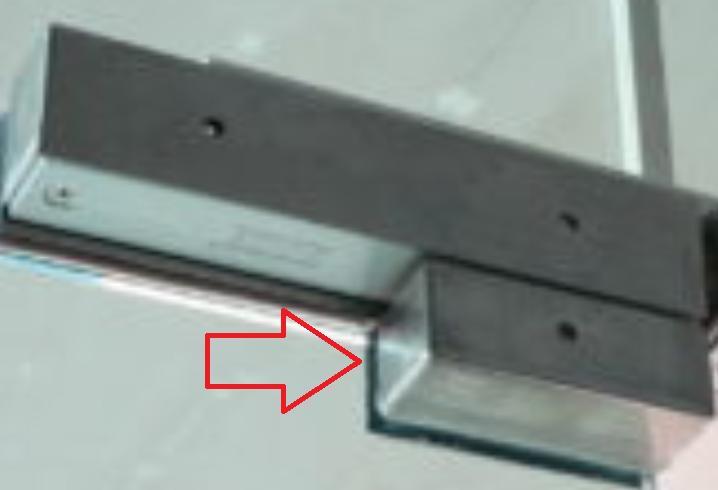 nk014-01-ที่ครอบกระจก-หนีบกระจก-จับกระจก-สำหรับประตูกระจกเปลือย-ด้านล่าง-สำหรับ-รับเดือยของกลอน-electric-bolt-ใช้ร่วมกับ-access-control-hip-zkteco-nod