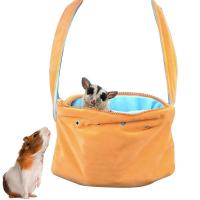 Small Carrier Portable Small Animal Sugar Glider Pouch Travel Bag Guinea Pig Hamster Travel Carrier Outing Accessories