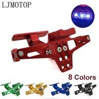 Motorcycle Rear License Plate Mount CNC with Holder LED For Honda RC51 CBR929 600 954RR CB1000R CBR1100XX CBR1000RR