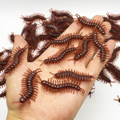 【CC】 20pcs/lot Spoof toy novelty funny Centipede Scorpion Fly Cockroach lizard fun toys haunted house