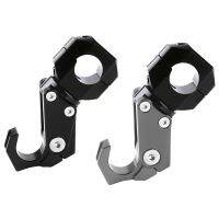 2 Pcs Motorcycle Accessories 22MM Handlebar Convenience Hook for HONDA PCX125 PCX150, Black &amp; Titanium