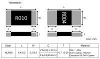 10pcs 2512 SMD Alloy Resistor Chip 2W 1% 0.001R 0.0015R 0.01R 0.012R 0.03R 0.05R 0.06R 0.1R 0.2R 0.22R 0.3R 0.33R 0.5R Ohm