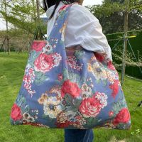 Reusable Shopping Bags Machine Washable Grocery Bags Foldable Womens Bags And Travel Shoulder Bags Are Light And Durable