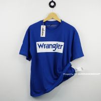 เสื้อยืด Wrangler ผู้ชาย/ผู้หญิง ผ้าคอตตอน 30s นำเข้า ฟรีถุงกระดาษ